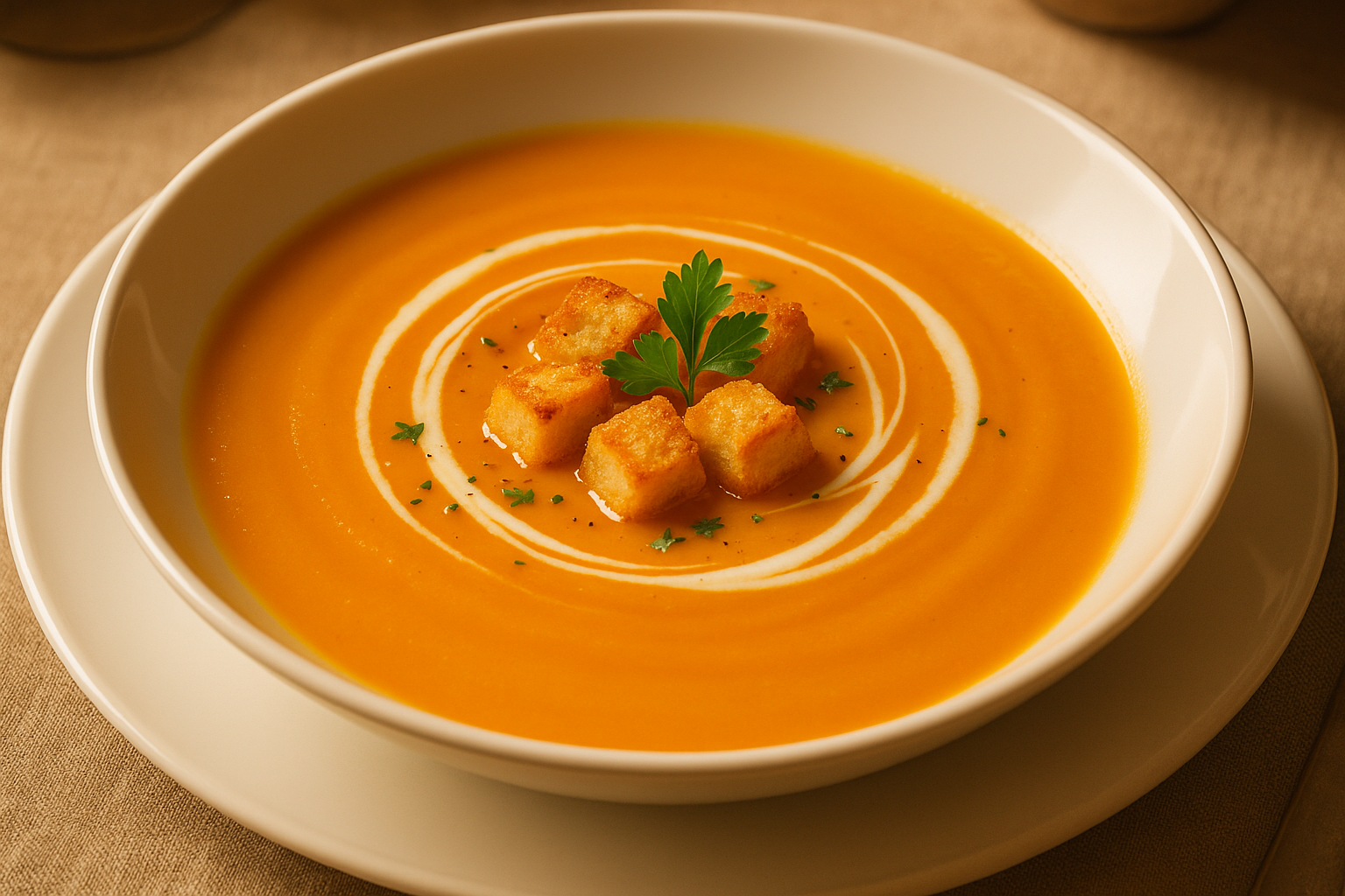 Perfect Butternut Squash Soup: Hotel Chef's Velvety-Smooth Restaurant Secret