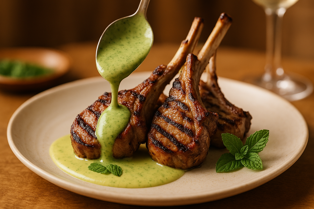 Perfect Paloise Sauce: Hotel Chef's Fresh Mint Béarnaise for Lamb